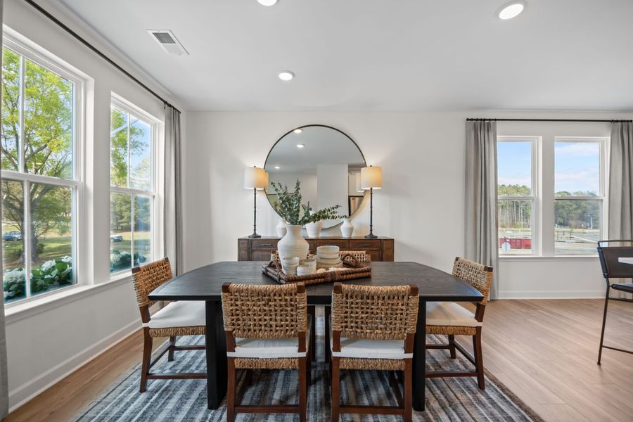 Representative furnished interior of a home built from the The Mitchell Exterior by Davidson Homes LLC in Summers Walk, Davidson (Image 12).