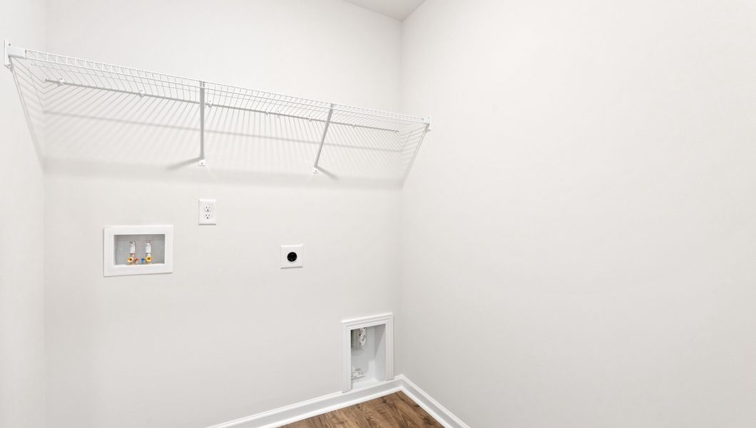 Representative unfurnished interior of a home built from the ARIA by D.R. Horton in Gibson Grove, Laurens (Image 24).