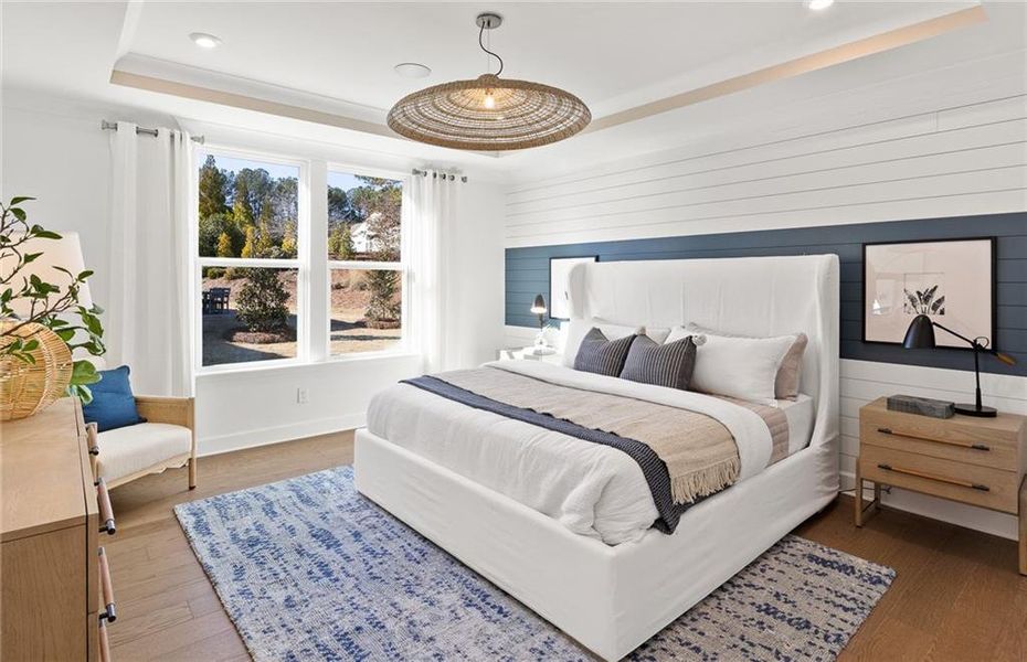 Furnished interior view inside a new home in Sun City Peachtree, Griffin (Image 8).