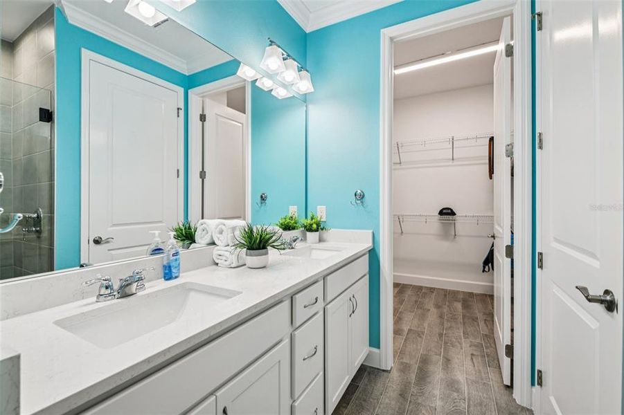 Furnished interior view inside a new home in , Daytona Beach (Image 9).