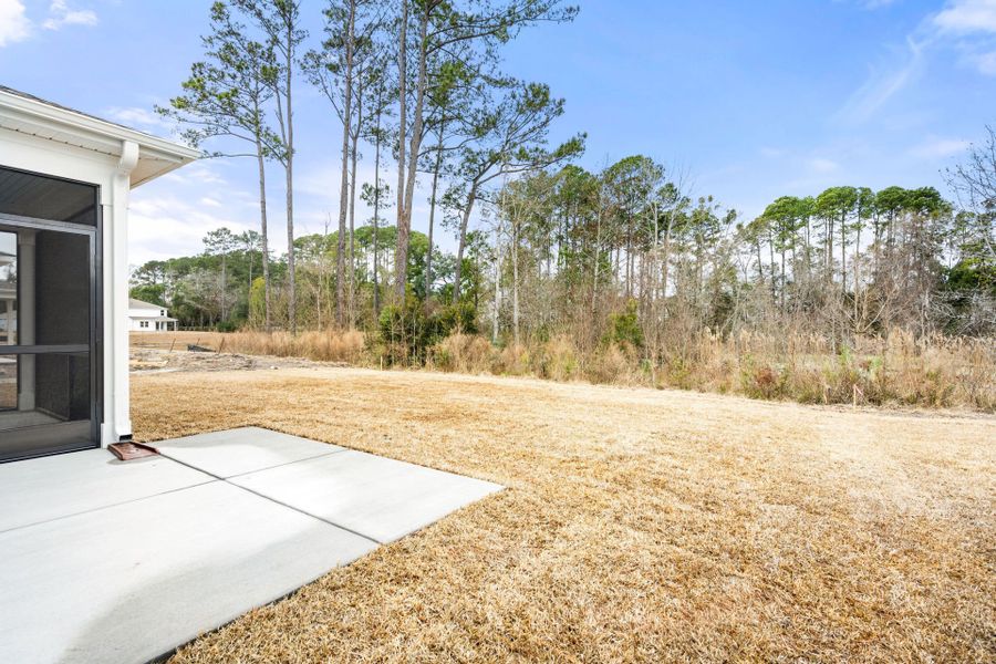 Exterior details and patio area of a home in Salem Bay, Beaufort (Image 26).