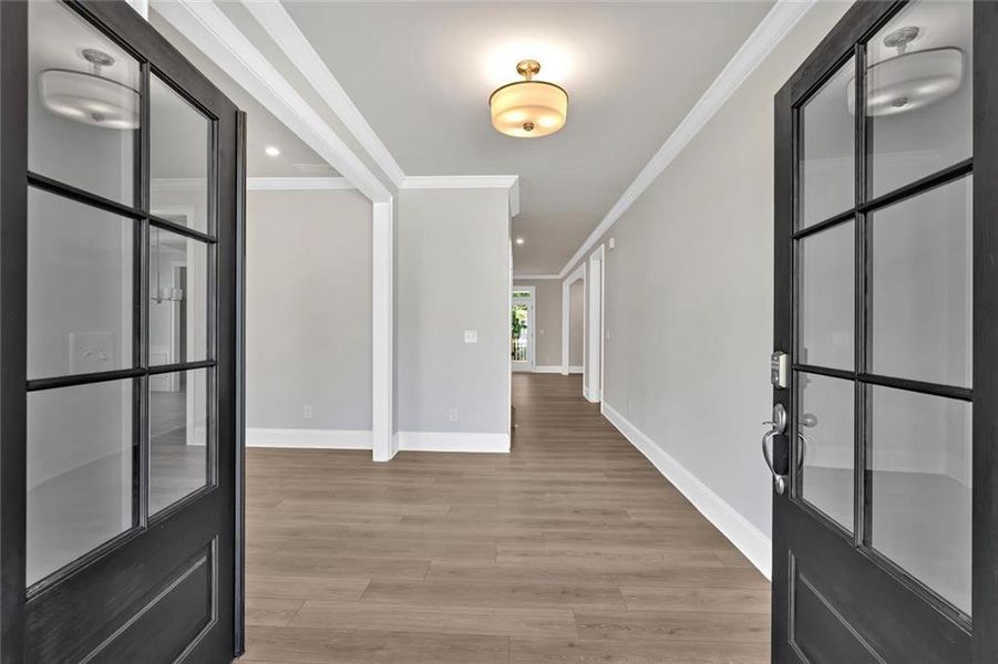 Spacious, unfurnished interior of a new home in Ford Landing, Acworth (Image 21).