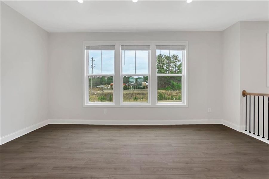 Spacious, unfurnished interior of a new home in Towne Village at Suwanee Dam, Sugar Hill (Image 32). Spacious, unfurnished interior of a new home in Towne Village at Suwanee Dam, Sugar Hill (Image 32).