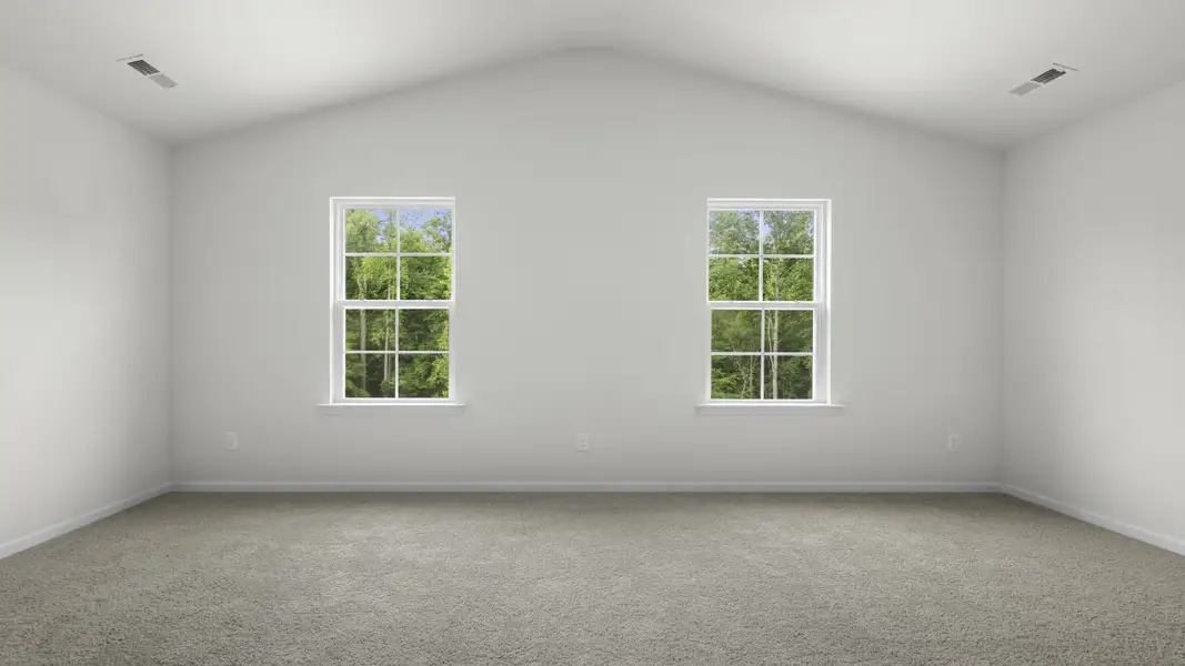 Spacious, unfurnished interior of a new home in Aspen Place, Thomasville (Image 22). Spacious, unfurnished interior of a new home in Aspen Place, Thomasville (Image 22).