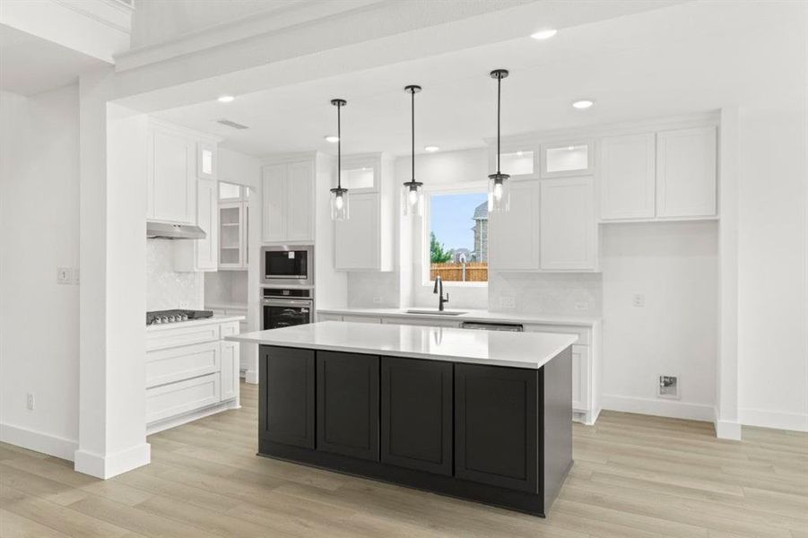 Furnished interior view inside a new home in Grayhawk Addition, Forney (Image 18).