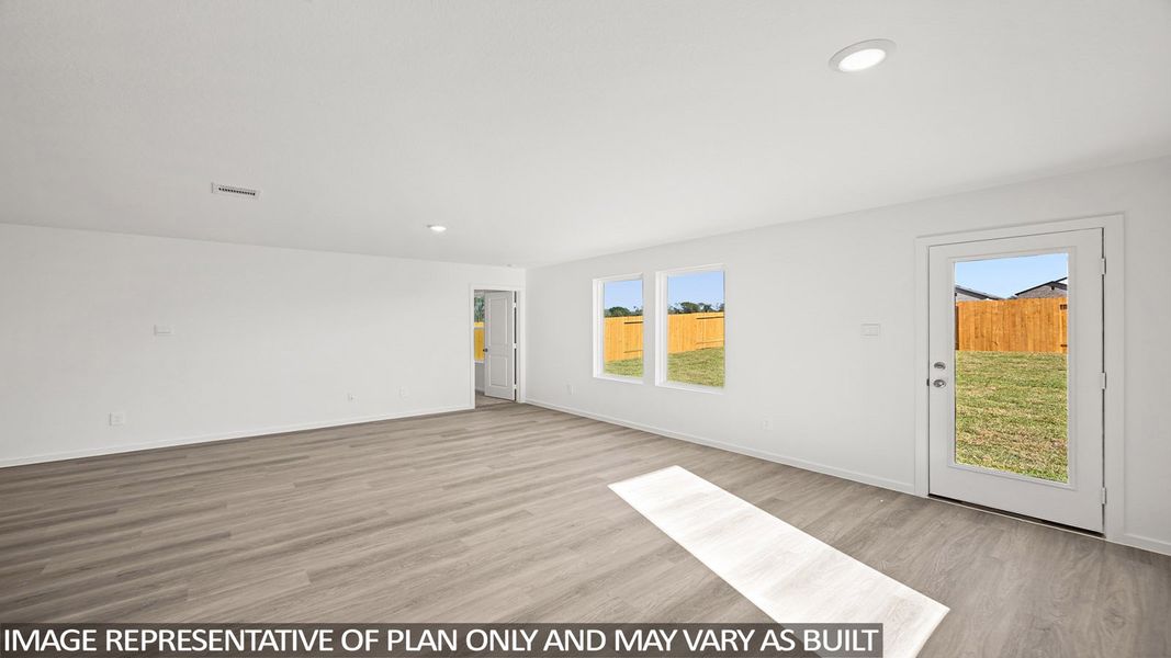 Spacious, unfurnished interior of a new home in Eastern Wells, Jarrell (Image 10).