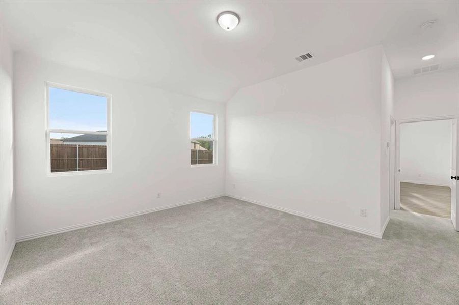Spacious, unfurnished interior of a new home in Meadow Park, Melissa (Image 14). Spacious, unfurnished interior of a new home in Meadow Park, Melissa (Image 14).