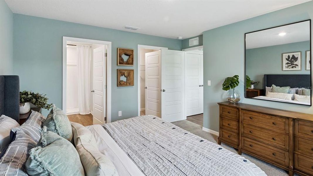 Furnished interior view inside a new home in Bradbury Creek, Haines City (Image 22).