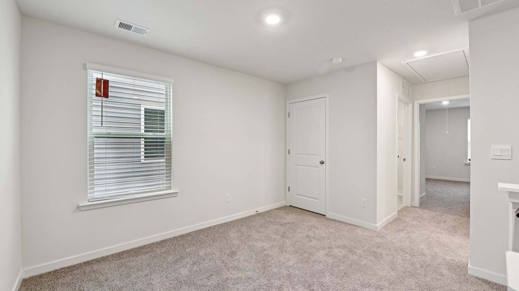 Spacious, unfurnished interior of a new home in Huffman Ridge, Hickory (Image 19). Spacious, unfurnished interior of a new home in Huffman Ridge, Hickory (Image 19).