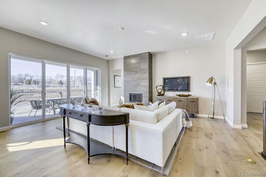 Furnished interior view inside a new home in , Broomfield (Image 23).