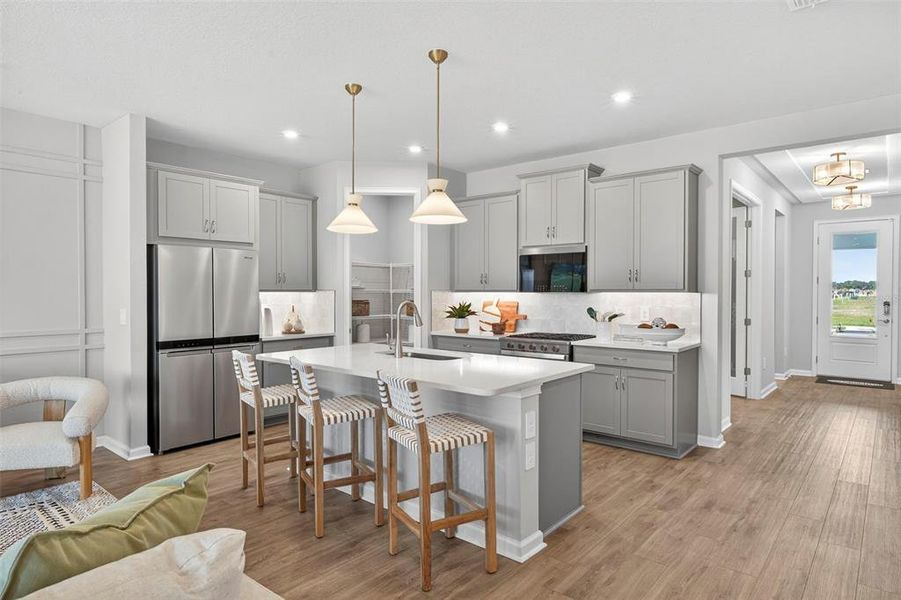 Furnished interior view inside a new home in Crosswind Ranch, Parrish (Image 13).