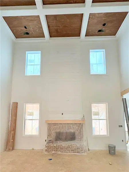 In-progress construction of a new home in , Covington, GA (Image 7).