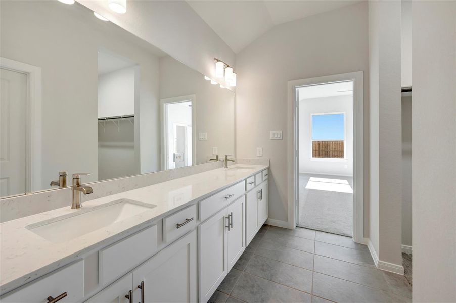 Furnished interior view inside a new home in The Grand Prairie 50’, Hockley (Image 9).