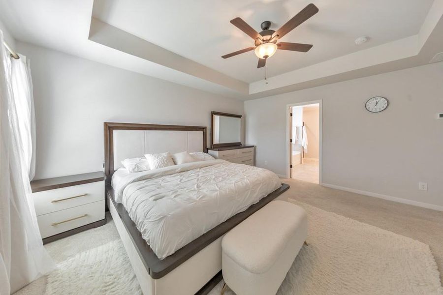 Furnished interior view inside a new home in , Powder Springs (Image 12).