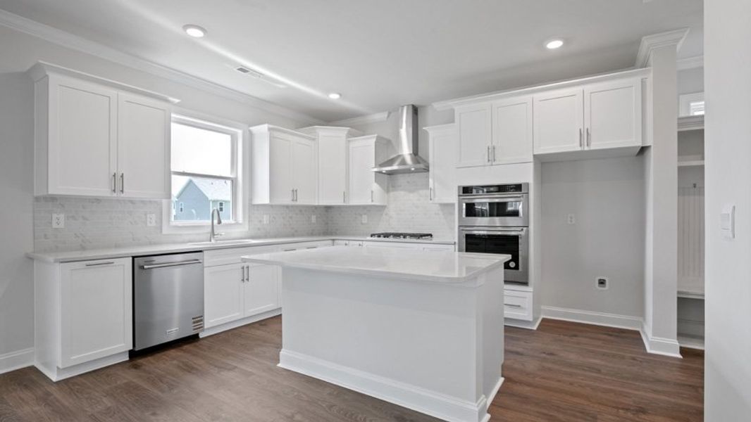 Representative furnished interior of a home built from the Lucas by D.R. Horton in The Manors at Haywood Glen, Knightdale (Image 10).