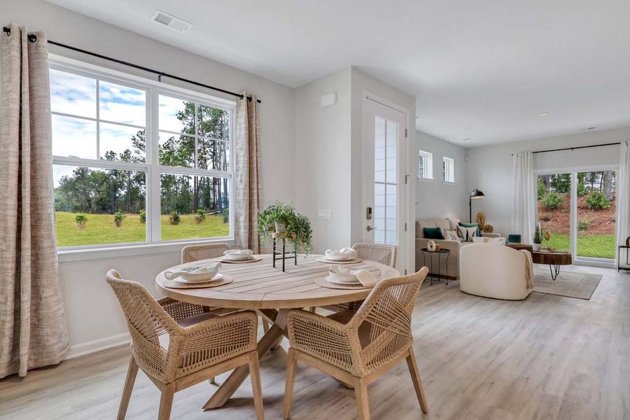 Representative furnished interior of a home built from the TUSCAN by D.R. Horton in Westbrook Retreat Villas at Savannah Quarters, Pooler (Image 12).