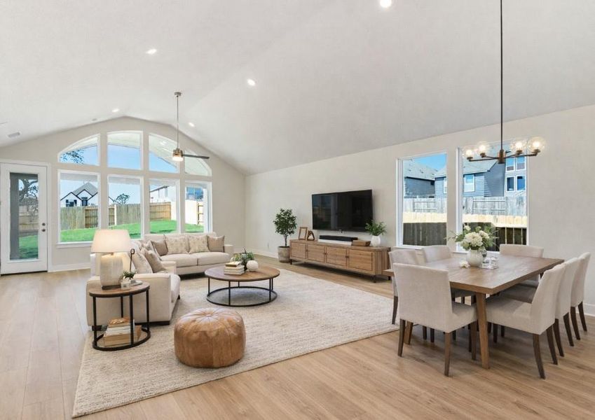 *Virtually Staged Family and Dining*