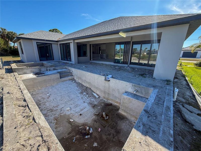 In-progress construction of a new home in , Rotonda West, FL (Image 20).