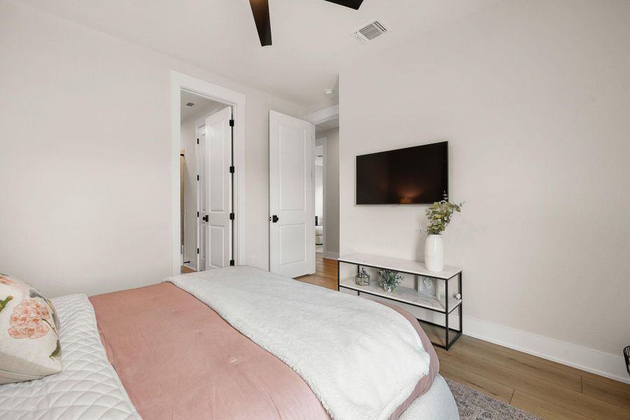 Furnished interior view inside a new home in Northfork, Liberty Hill (Image 31).