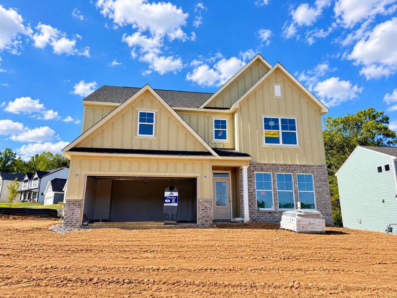 In-progress construction of a new home in Arbor West, Dawsonville, GA (Image 5).