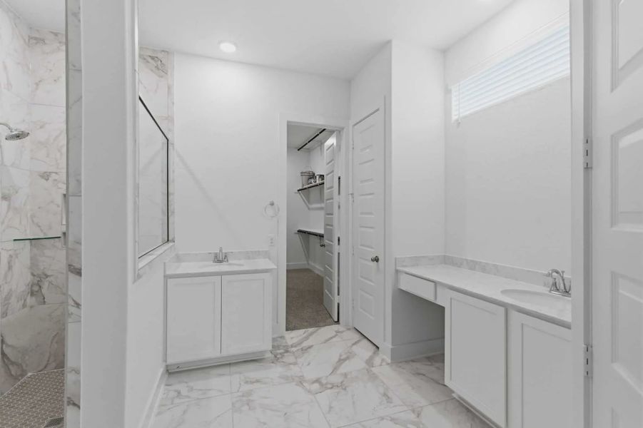 Representative furnished interior of a home built from the Shelby by Chesmar Homes in Buffalo Crossing, Cibolo (Image 12).
