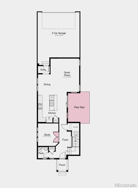 Additional Highlights Include: concrete patio, double doors at study, and door to primary bath. Additional Highlights Include: concrete patio, double doors at study, and door to primary bath.