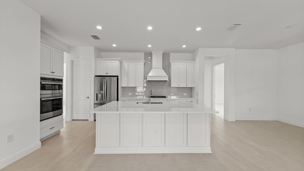 Furnished interior view inside a new home in Verandah Real Estate and Homes for Sale in Fort Myers, FL - Neal Communities, Fort Myers (Image 9).
