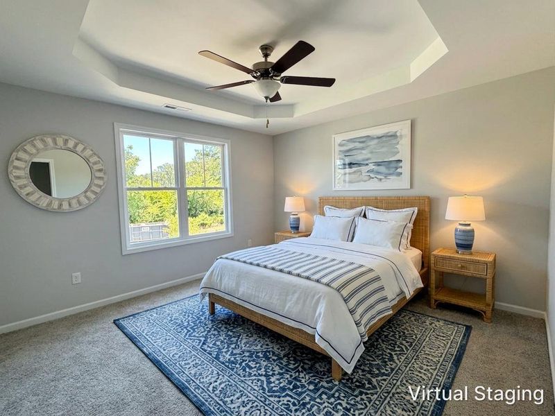 Furnished interior view inside a new home in Pine Ridge, Castle Hayne (Image 8).