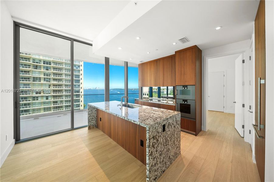 Furnished interior view inside a new home in , Miami (Image 6).