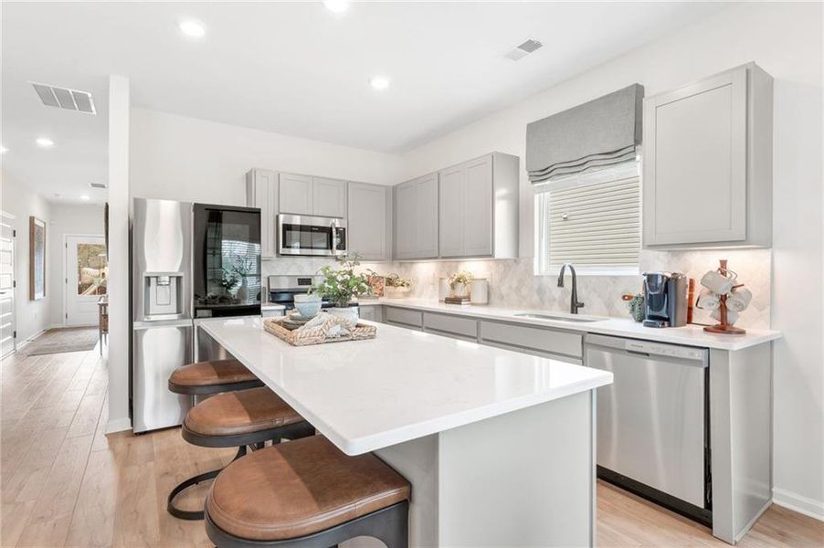 Furnished interior view inside a new home in , Rockmart (Image 14).