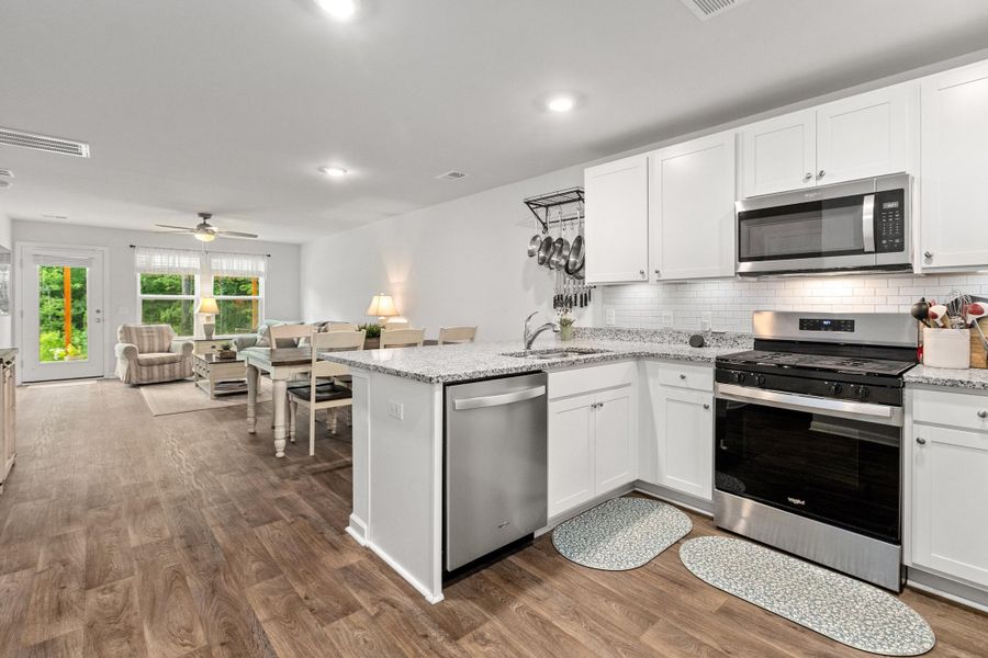 Furnished interior view inside a new home in , Summerville (Image 16).