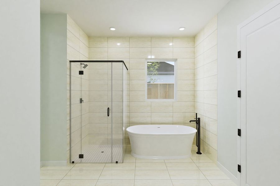 The Brooke - Optional Standing Tub with Shower