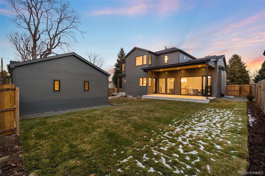 Exterior details and patio area of a home in , Denver (Image 27).