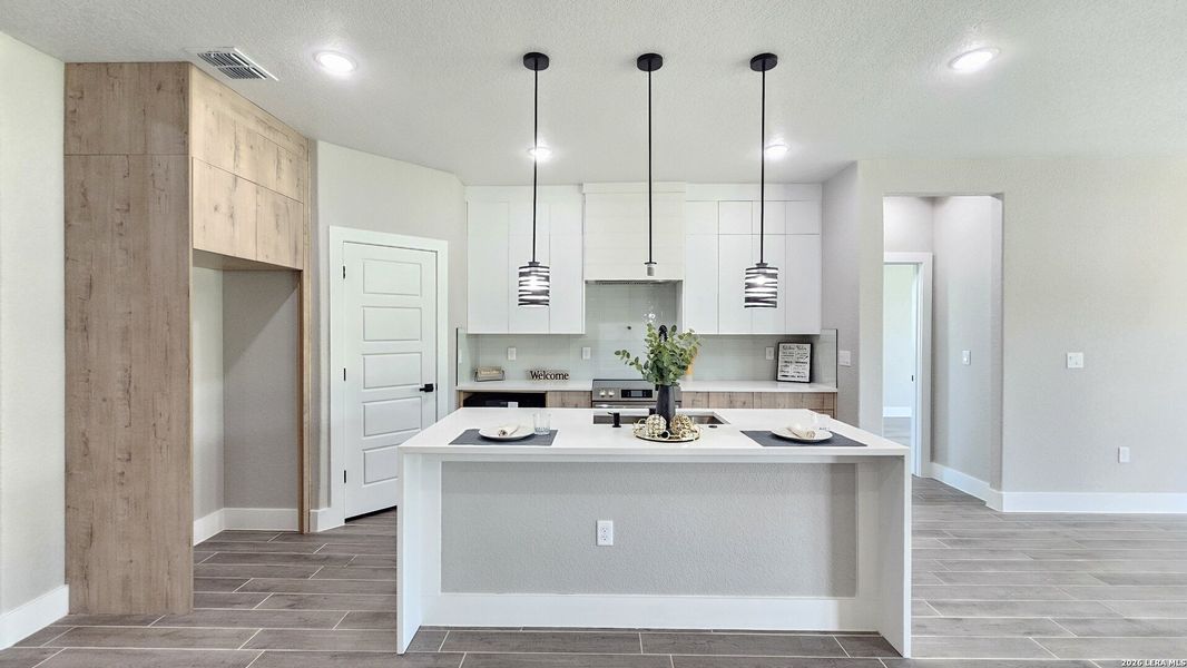 Furnished interior view inside a new home in , Atascosa (Image 14).