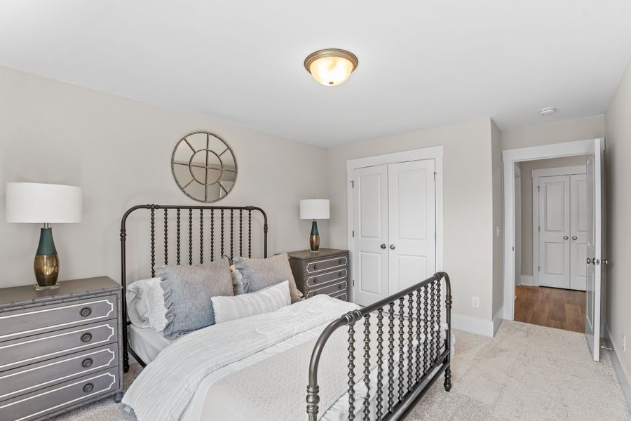 Representative furnished interior of a home built from the Scout by Bill Clark Homes in Sidbury Landing, Wilmington (Image 52).