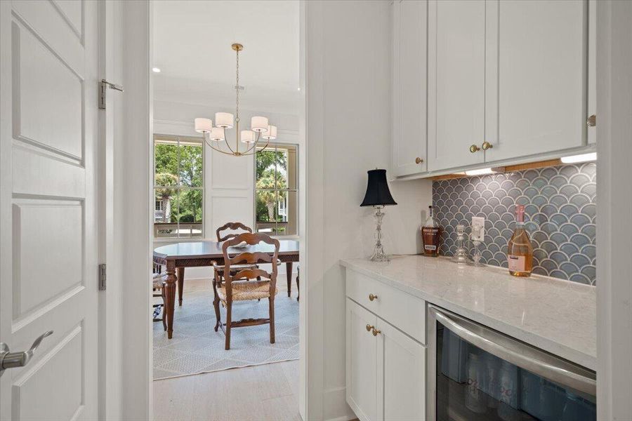 Furnished interior view inside a new home in , Johns Island (Image 10).