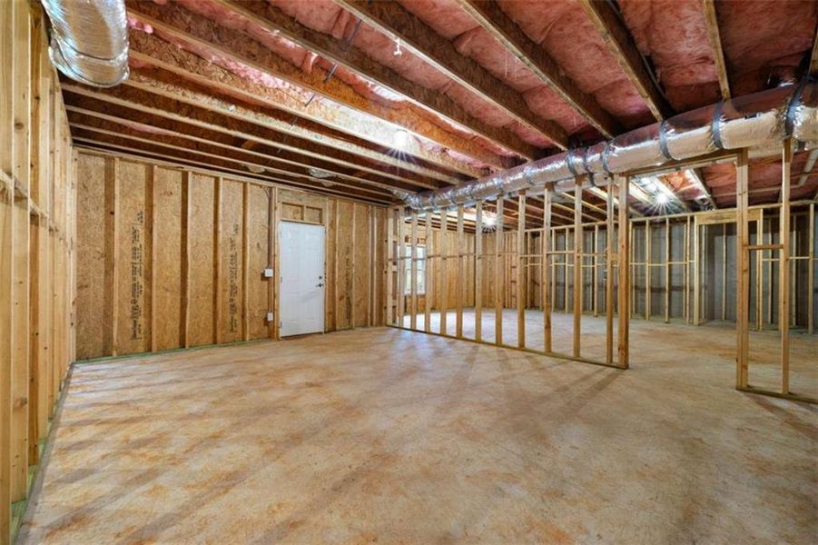 In-progress construction of a new home in Steeplechase, Hoschton, GA (Image 40).