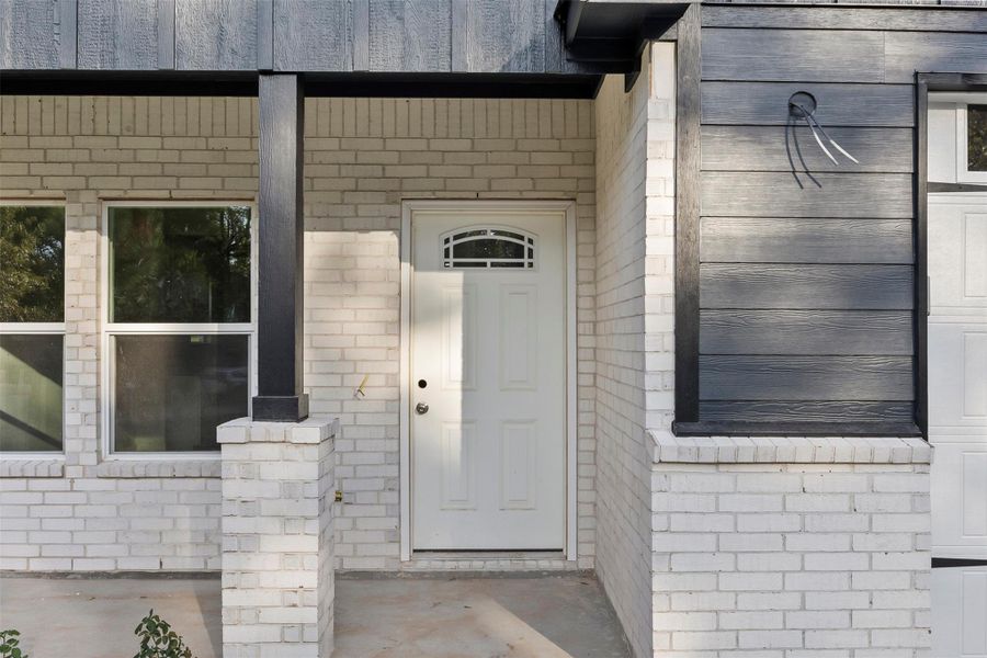 Exterior details and patio area of a home in , Willis (Image 15). Exterior details and patio area of a home in , Willis (Image 15).