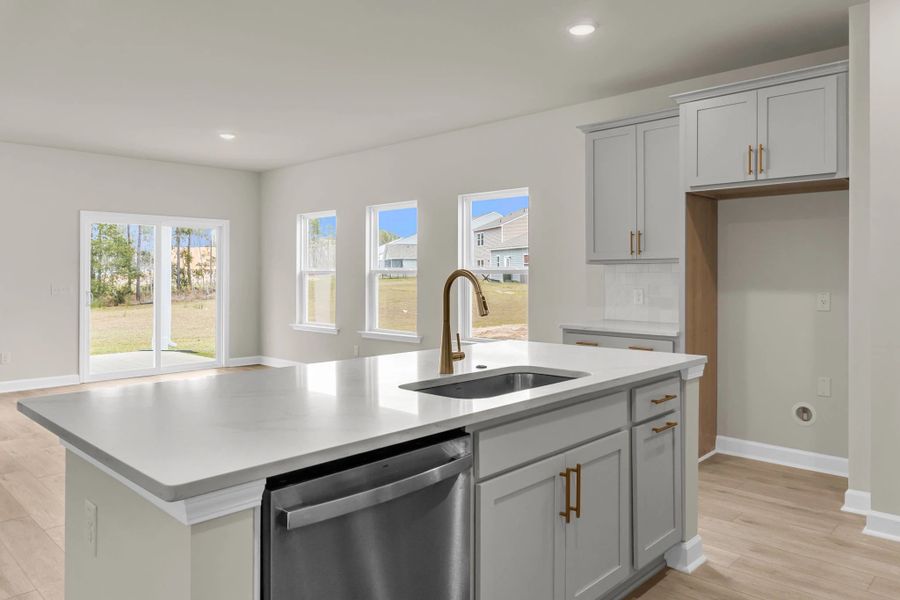 Furnished interior view inside a new home in Watson Hill, Summerville (Image 8).