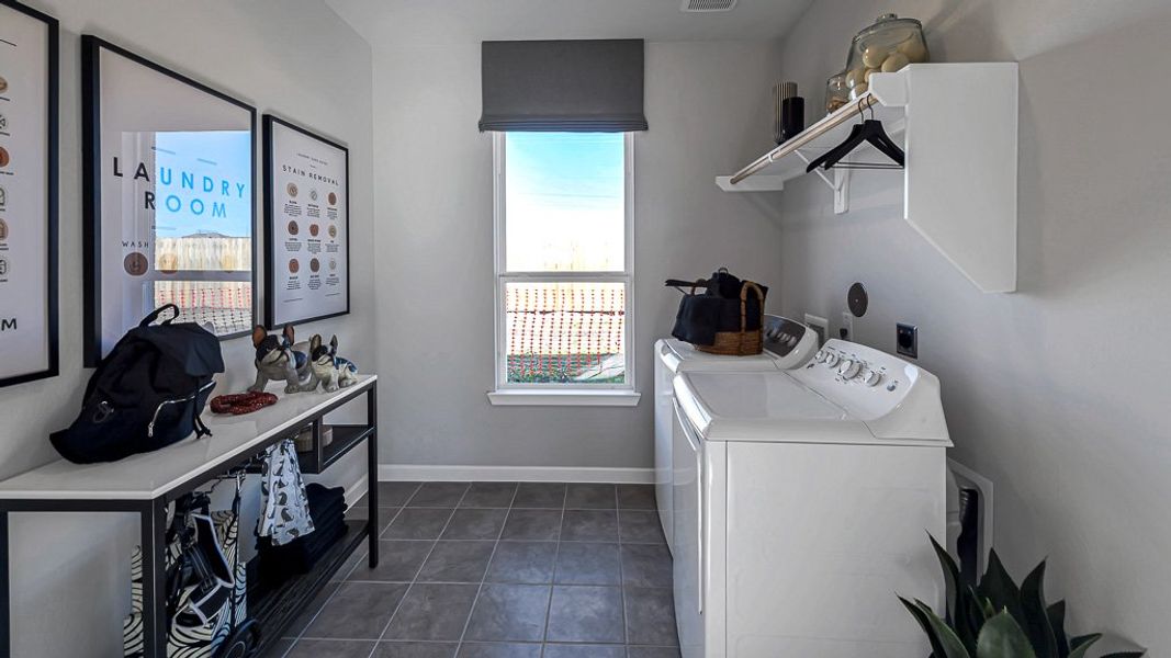 Furnished interior view inside a new home in Avalon at Cypress, Cypress (Image 47).