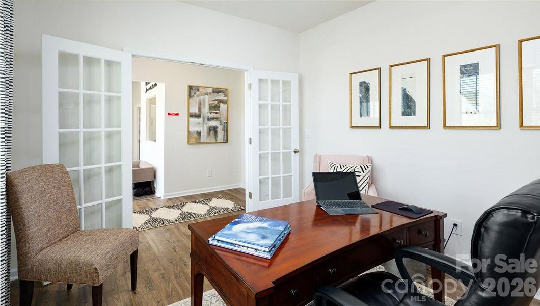 Furnished interior view inside a new home in Secrest Commons, Monroe (Image 36).