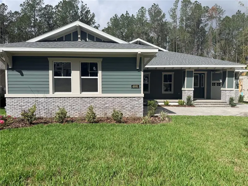 Front exterior of a new home in , Brooksville, FL, highlighting curb appeal (Image 1). Front exterior of a new home in , Brooksville, FL, highlighting curb appeal (Image 1).