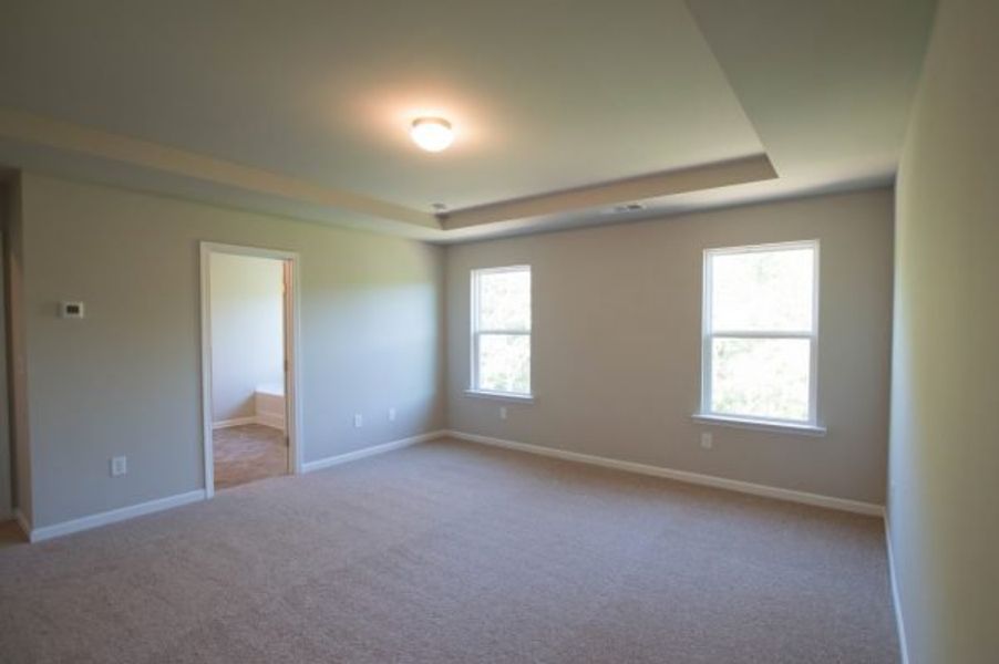 Representative unfurnished interior of a home built from the Laurel by Piedmont Residential in The Reserve at Willow Oaks, Canton (Image 31).