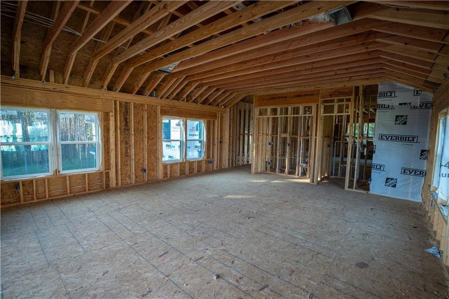 In-progress construction of a new home in , Fairburn, GA (Image 17).