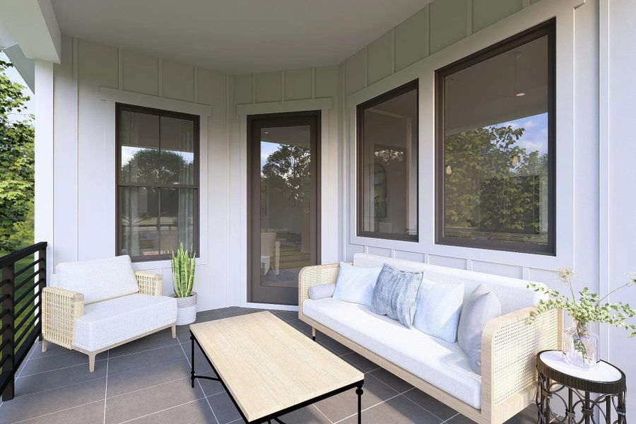 The Newhaven Outdoor Living Area The Newhaven Outdoor Living Area