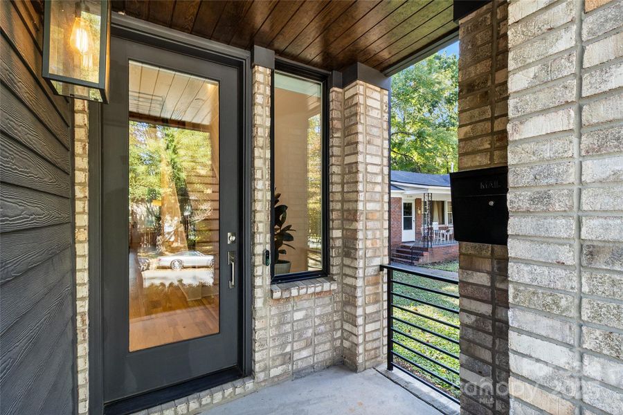 Exterior details and patio area of a home in , Charlotte (Image 24).