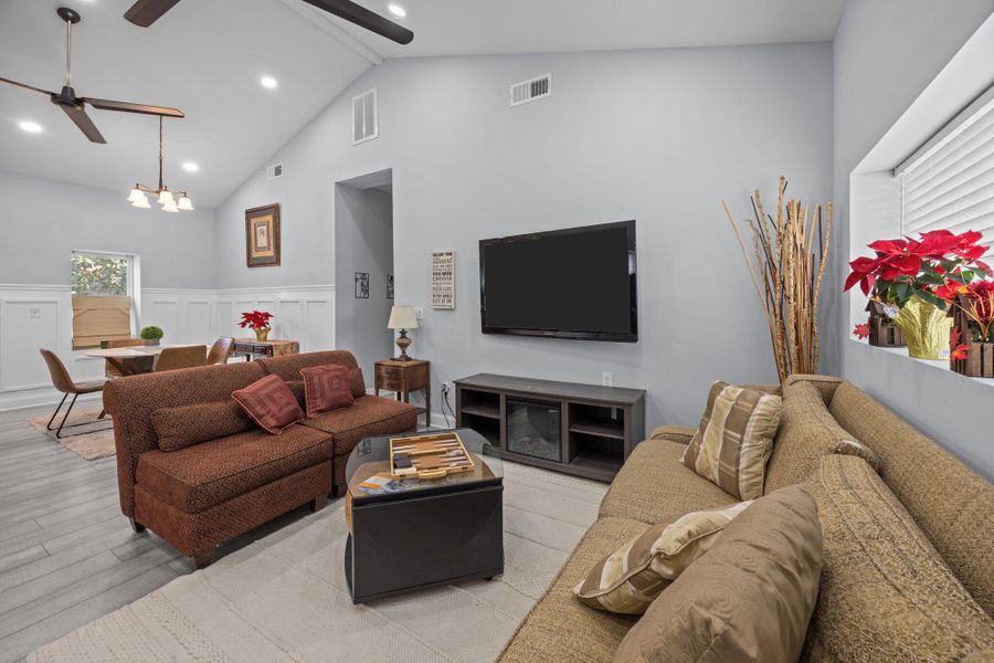 Furnished interior view inside a new home in , Moncks Corner (Image 30).