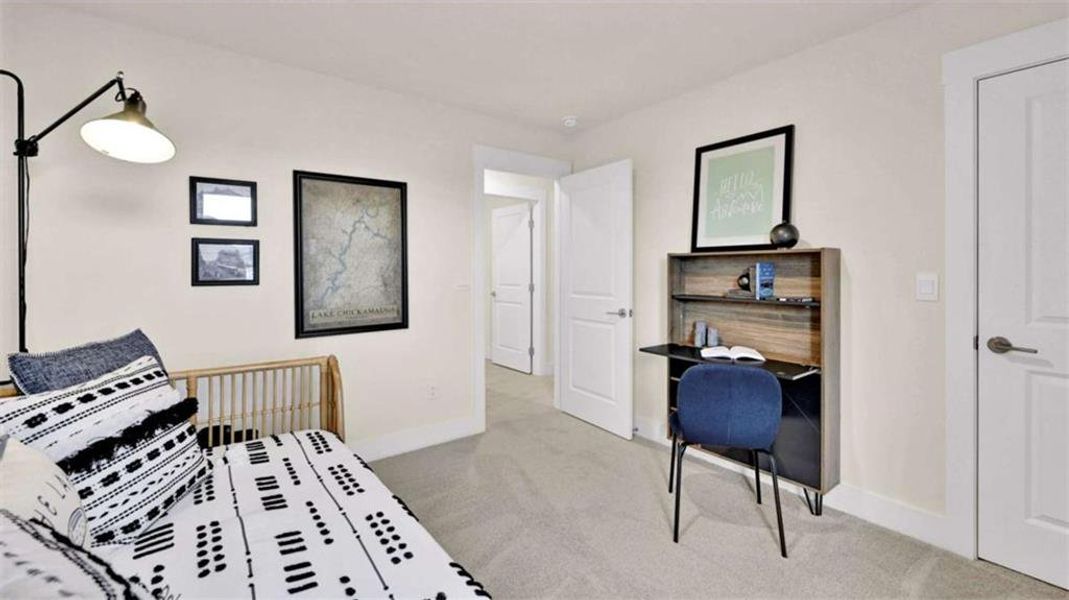 Furnished interior view inside a new home in Sherwood Manor, College Park (Image 6).