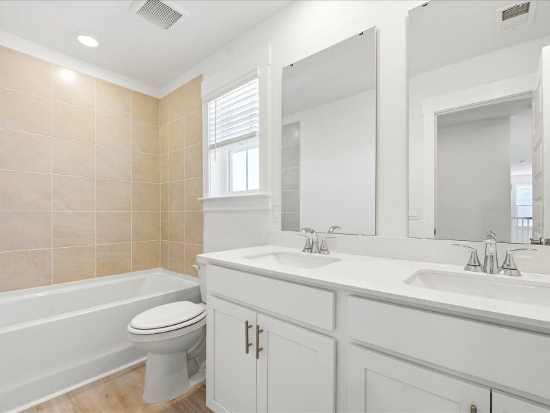 Furnished interior view inside a new home in , Summerville (Image 6).