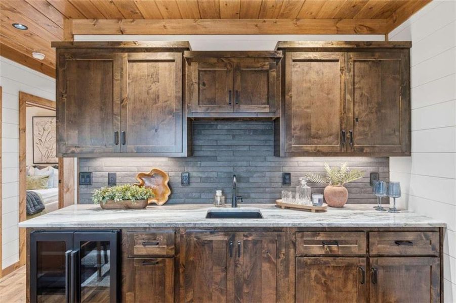 Furnished interior view inside a new home in , Blue Ridge (Image 16).
